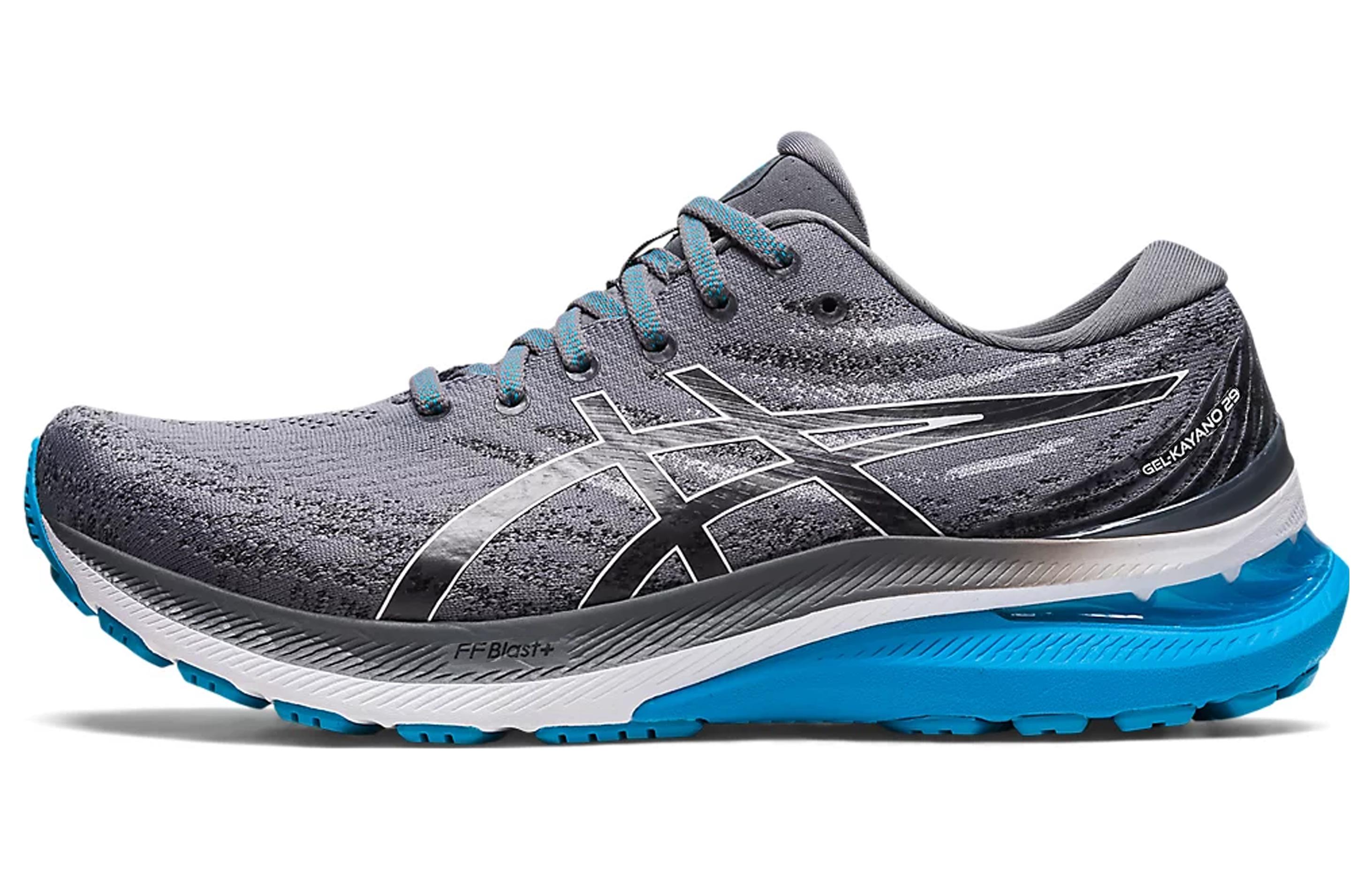 Мужские кроссовки ASICS GEL-KAYANO 29 (серо-голубой)