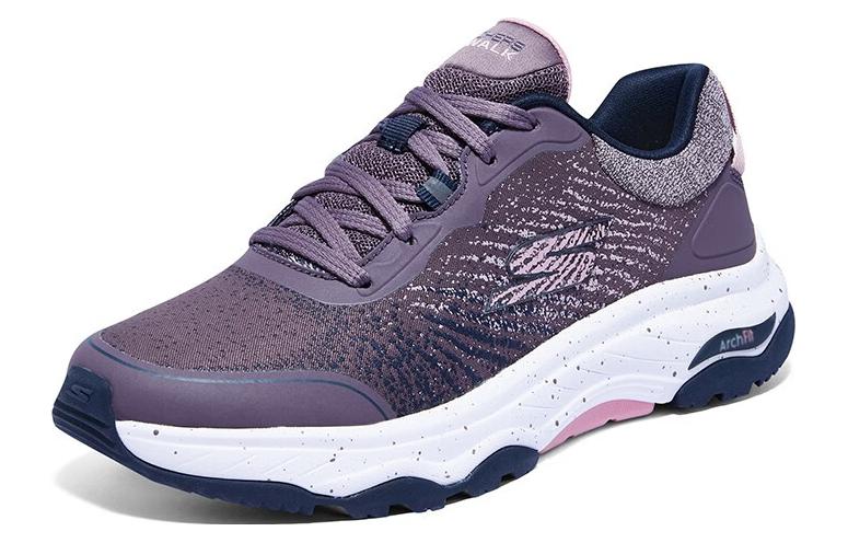 Skechers Go Walk Arch Fit Wild Purple White Women’s
