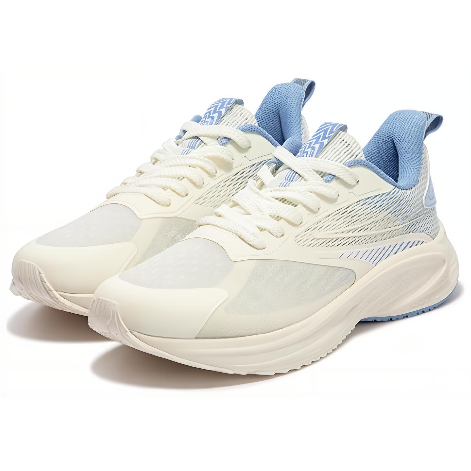 361° Swift Speed Cushioning, Wear Resistant Low top Running Shoes Men’s White Blue