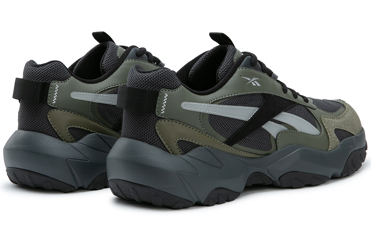 Reebok FLUFFI PUFF CN Low top Running Shoes Unisex Gray Green