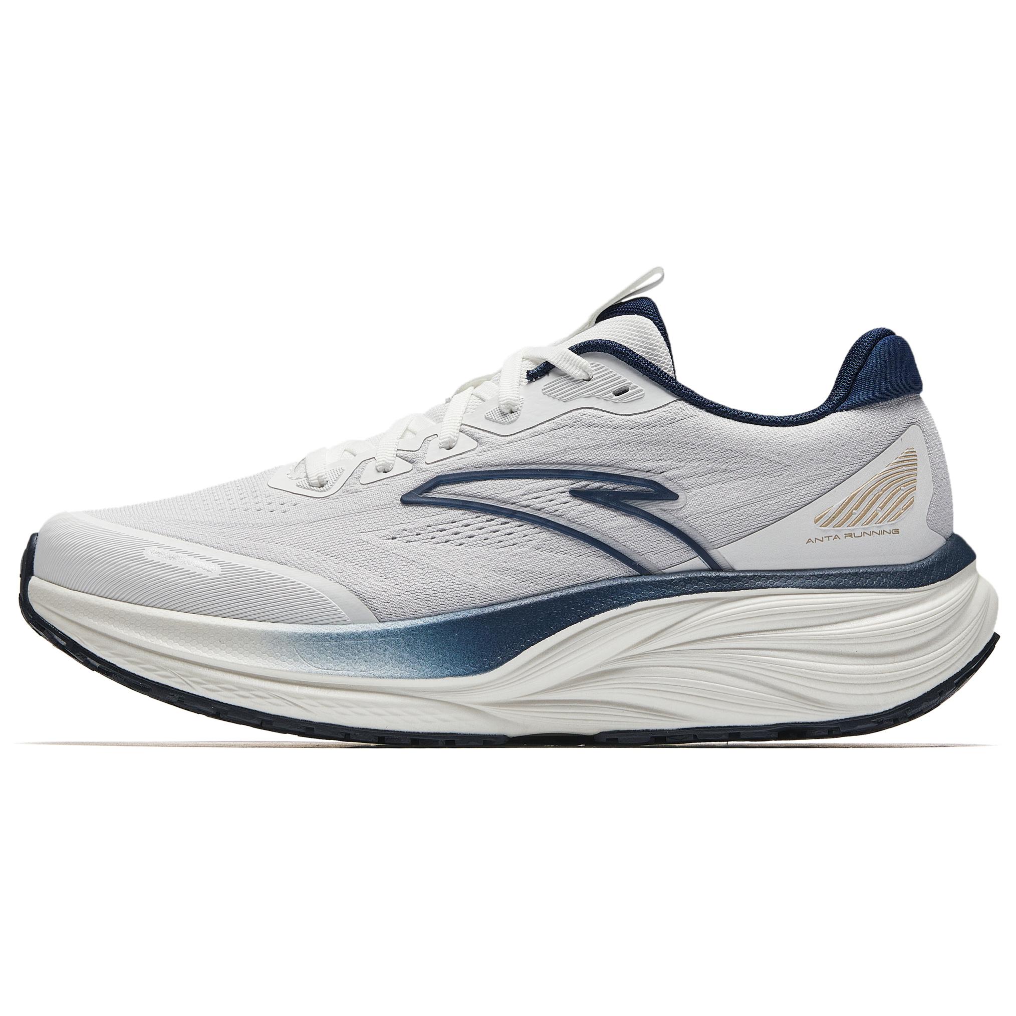 Anta Cushioning Slip Resistant Abrasion Resistant Breathable Lightweight Height Increasing Low top Casual Running Shoes