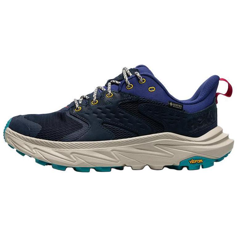 HOKA ONE ONE Anacapa 2 Slip Resistant Abrasion Resistant Low top Trail Running Shoes Men’s Blue