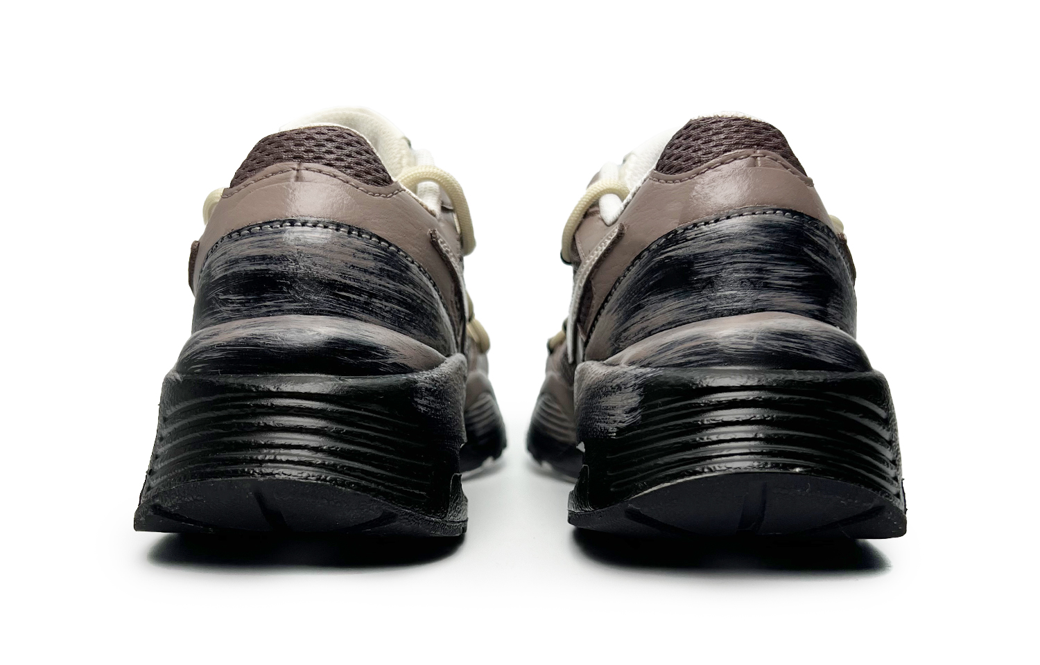 Nike Air Max Fusion Slip Resistant, Abrasion Resistant, Breathable Low top Running Shoes Women’s Black Brown