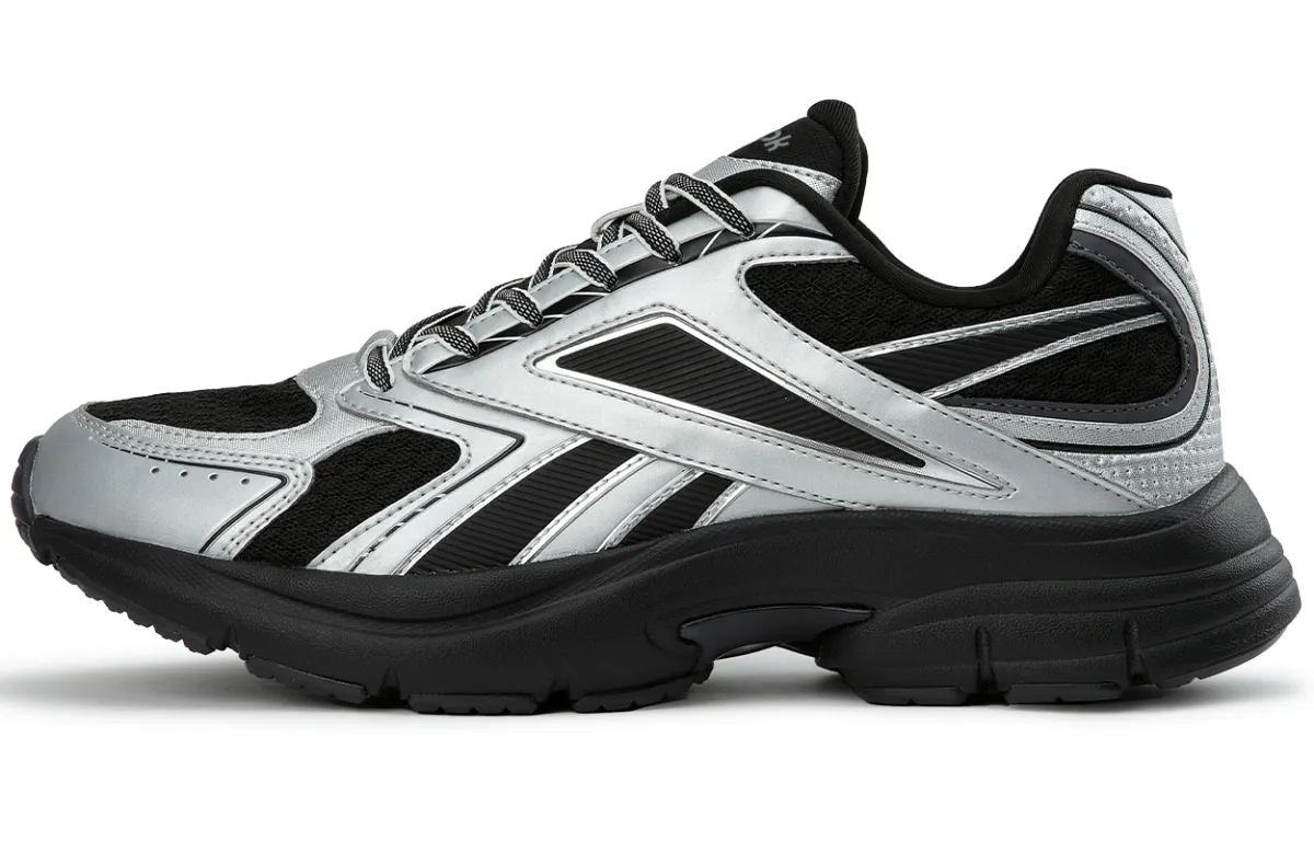 Reebok Low top Running Shoes Unisex Black Silver