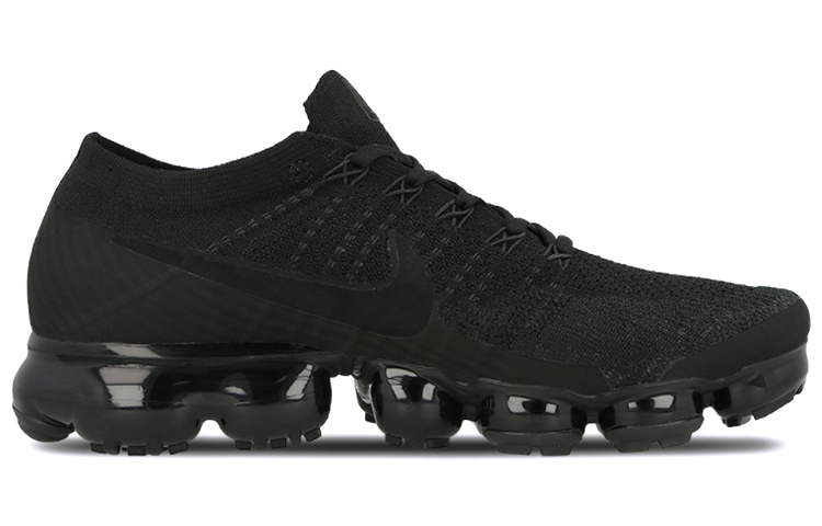Мужские кроссовки Nike AIR VAPORMAX OG Triple Black 3.0 (черный / черный / темно-серый / белый) — Чёрный / чёрный / тёмно-серый / белый — фото 2