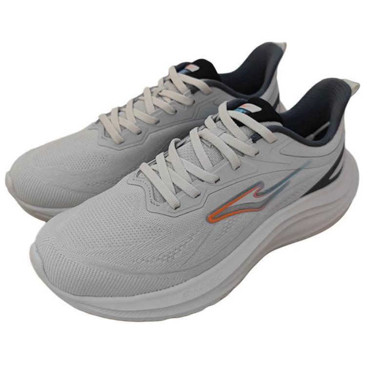 Erke Slip Resistant Abrasion Resistant Low top Casual Running Shoes Men’s Gray