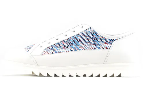 Onitsuka Tiger Blucher Lo Shoes 'White Blue'
