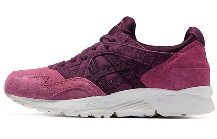 Asics Gel Lyte 5 Abrasion Resistant Low top Running Shoes Women's Fuchsia