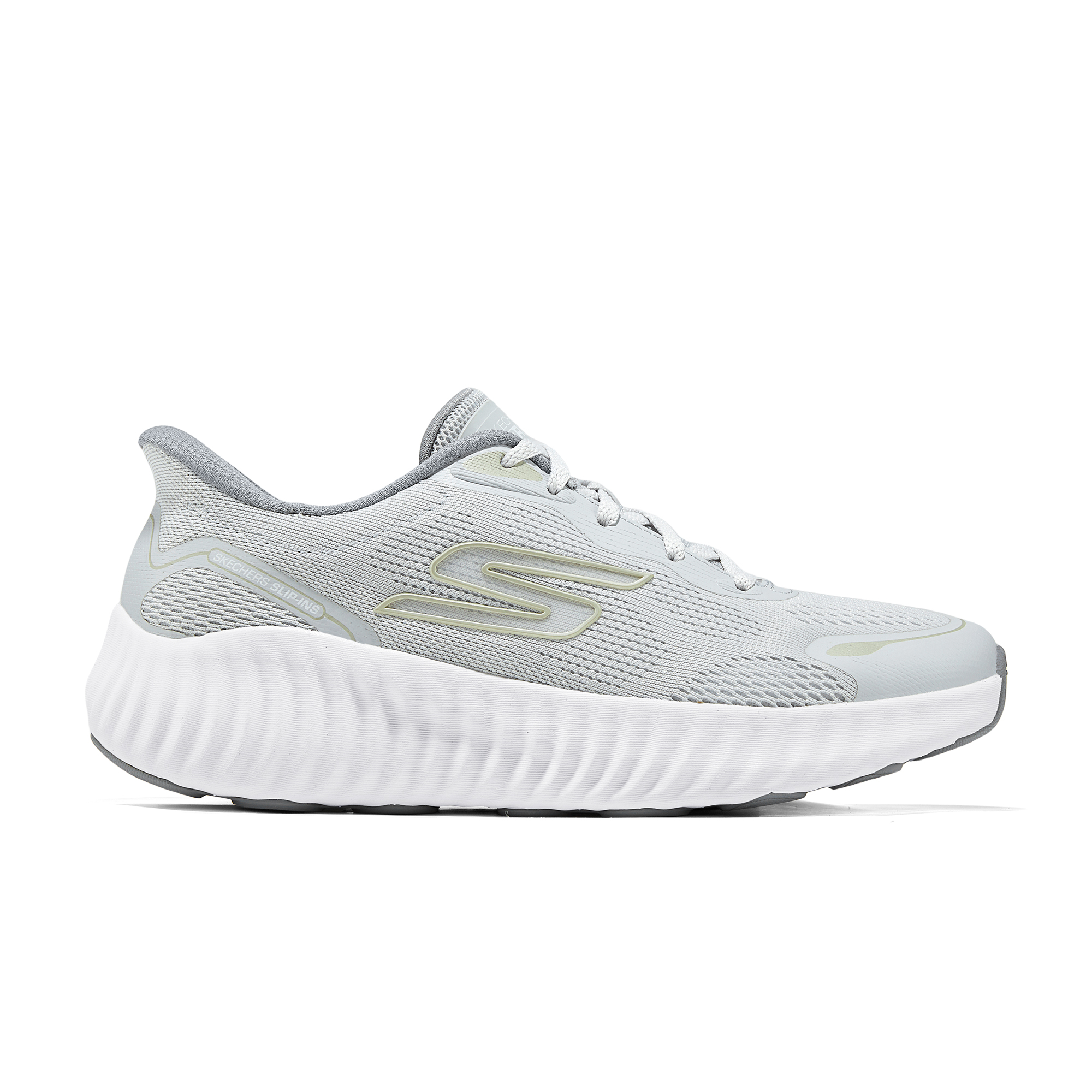 Skechers GO RUN NOW Breathable Lightweight Rebound Low top Running Shoes Women’s Gray