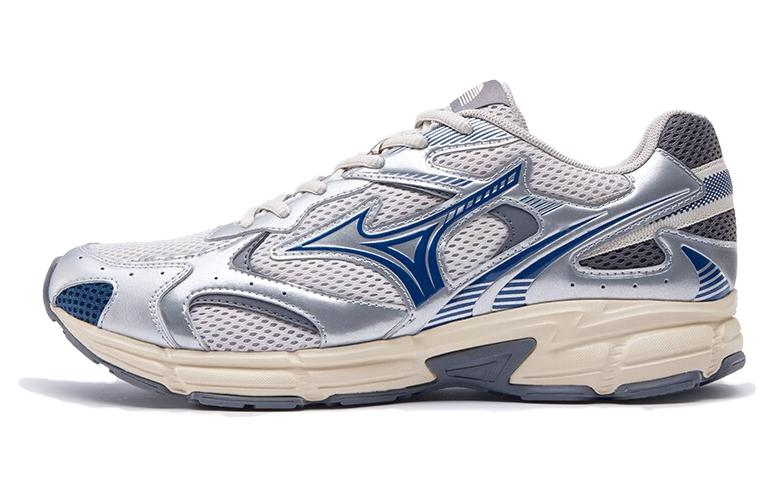 Mizuno Speed 2K Millennium thick sole comfortable low-top running shoes for men and women, fantasy silver