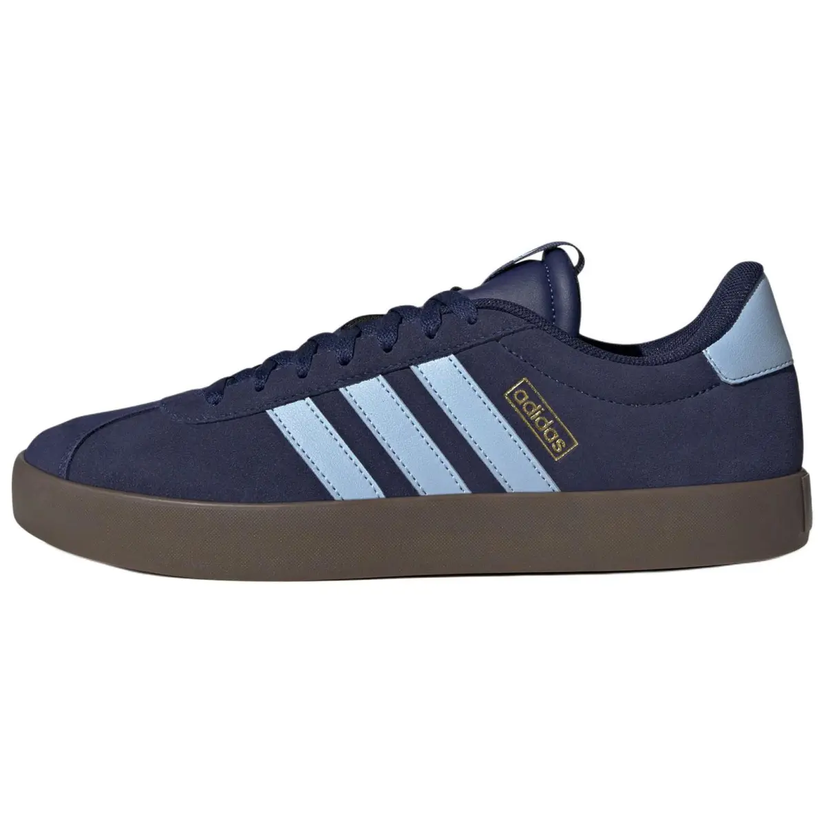 Adidas VL COURT 3.0 Soft And Comfortable Breathable Low top German Army Trainers Unisex Blue