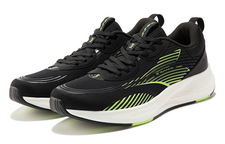 361° Feather Running Shoes Men’s Black Green
