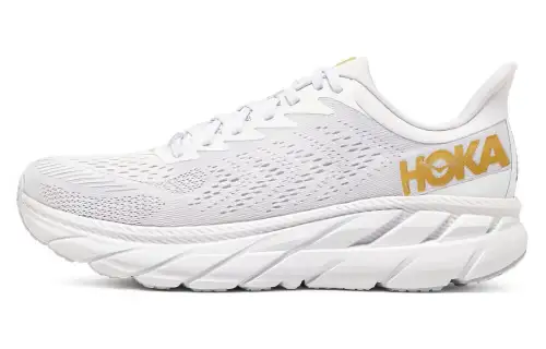 HOKA ONE ONE Clifton 7 Comfortable Fabric Cushioning Slip Resistant Abrasion Resistant Breathable Low top Casual