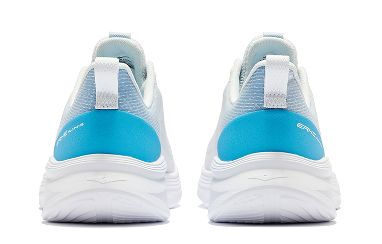 Erke Cushioning Breathable Cushioning Breathable Low top Running Shoes Men’s Erke White Pool Blue