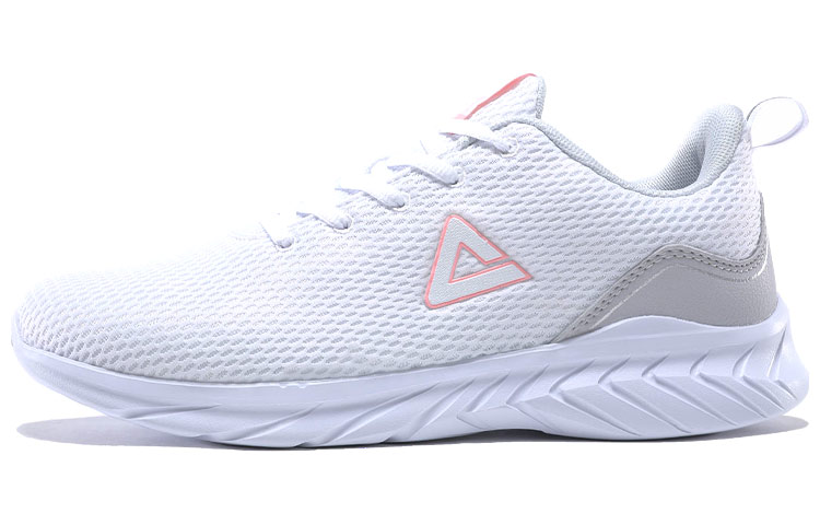 PEAK Qingyi Running Shoes Women’s Low Top Light Gray/White