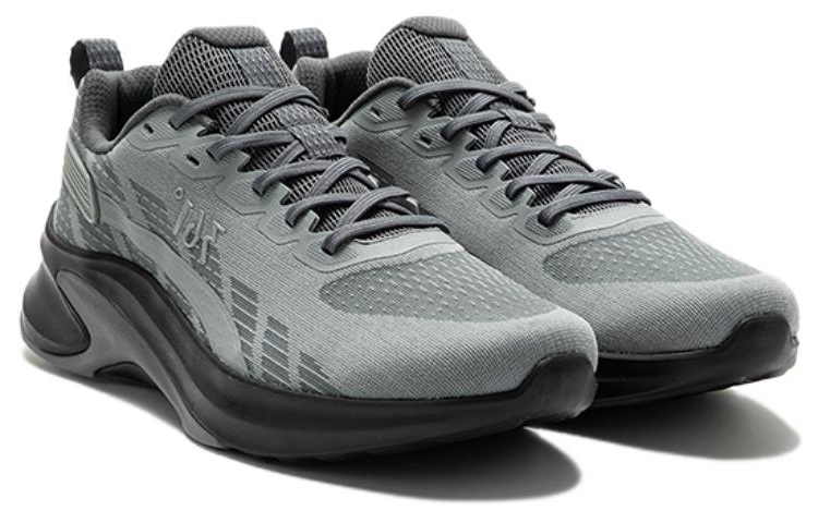 361° Cushioning Breathable Rebound Low top Running Shoes Men’s Gray Black