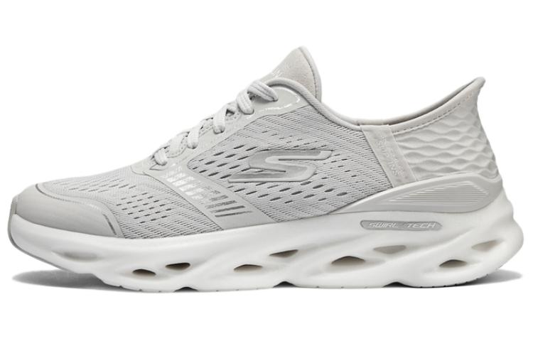 Skechers Cushioning, Wear Resistant Low top Running Shoes Women’s Gray Silver