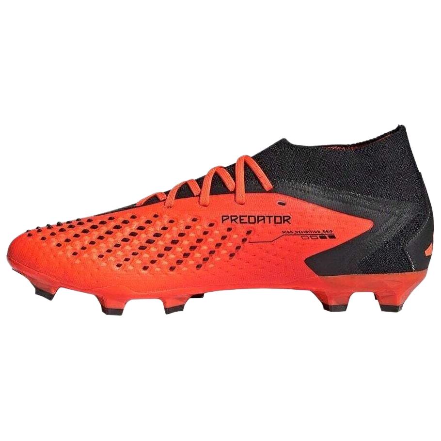 Adidas Predator Accuracy.2 Comfortable and lightweight FG (glue spikes) non-slip and wear-resistant football shoes for men and women, orange and black