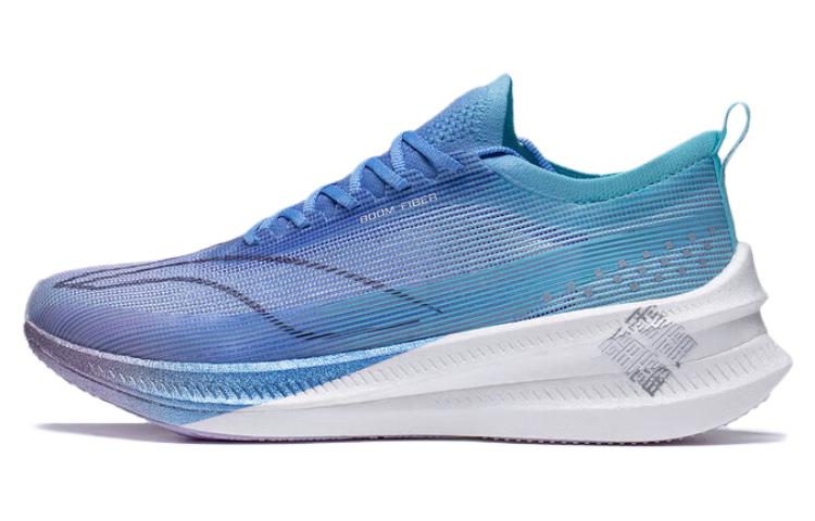 Li Ning Feidian 3 Elite Versatile Slip Resistant Abrasion Resistant Low top Running Shoes Unisex Soft Purple