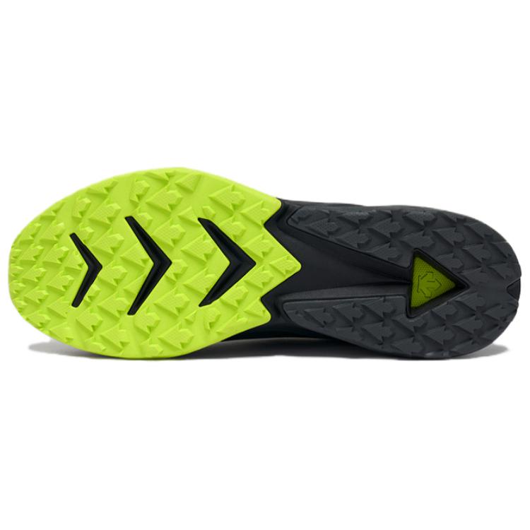 DESCENTE Slip Resistant Abrasion Resistant Low top Casual Training City Commuting Running Shoes Men’s Black