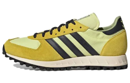 Adidas Originals TRX Vintage Comfortable Slip Resistant Abrasion Resistant Low top Running Shoes Men's Yellow