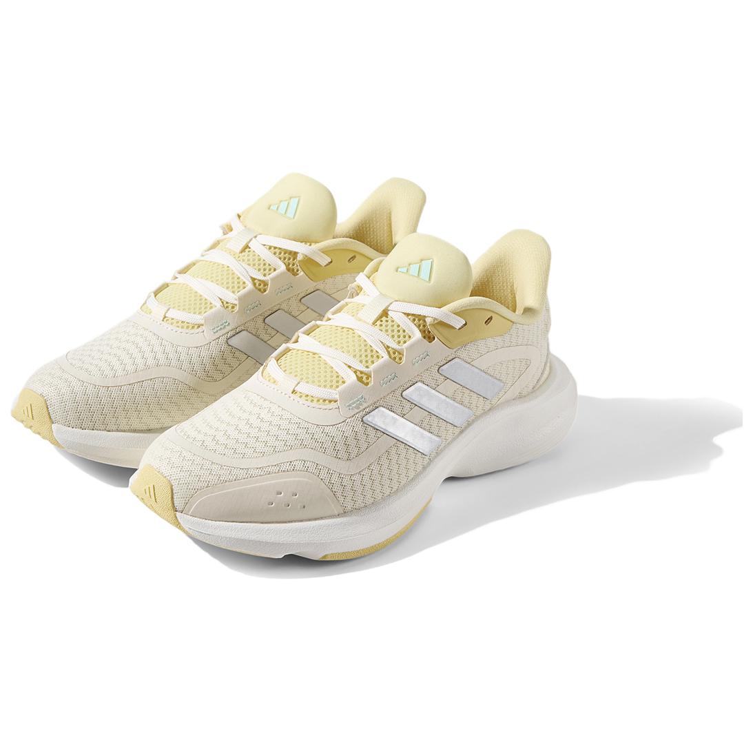 Adidas All Day Essential Fabric Slip Resistant Abrasion Resistant Low top Racing Casual Running Shoes Women’s Ecru
