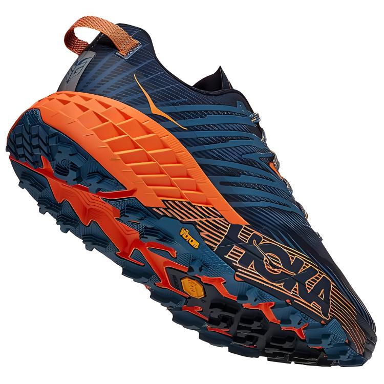 HOKA ONE ONE Speedgoat 4 Real Teal Persimmon Orange