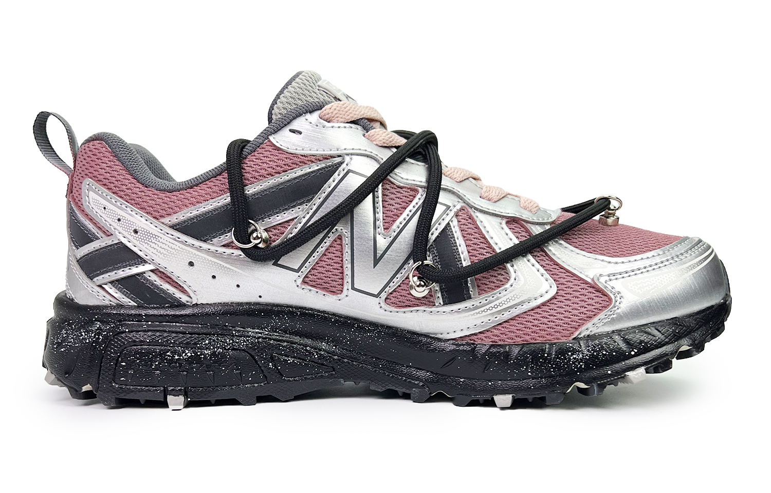 New Balance NB 410 Low top Running Shoes Unisex Pink Silver Black