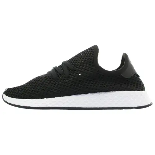 KICKS LAB. x Adidas Originals Deerupt Mesh Slip Resistant Abrasion Resistant Low top Running Shoes Unisex Black