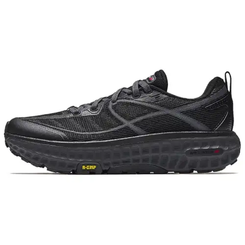 Anta Breathable And Slip Resistant Breathable And Slip Resistant Low top Casual Running Shoes Women's Black