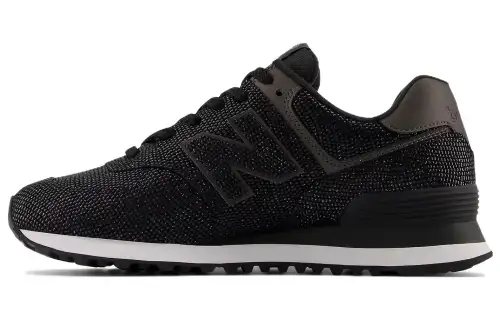New Balance 574 Snakeskin Black Women's