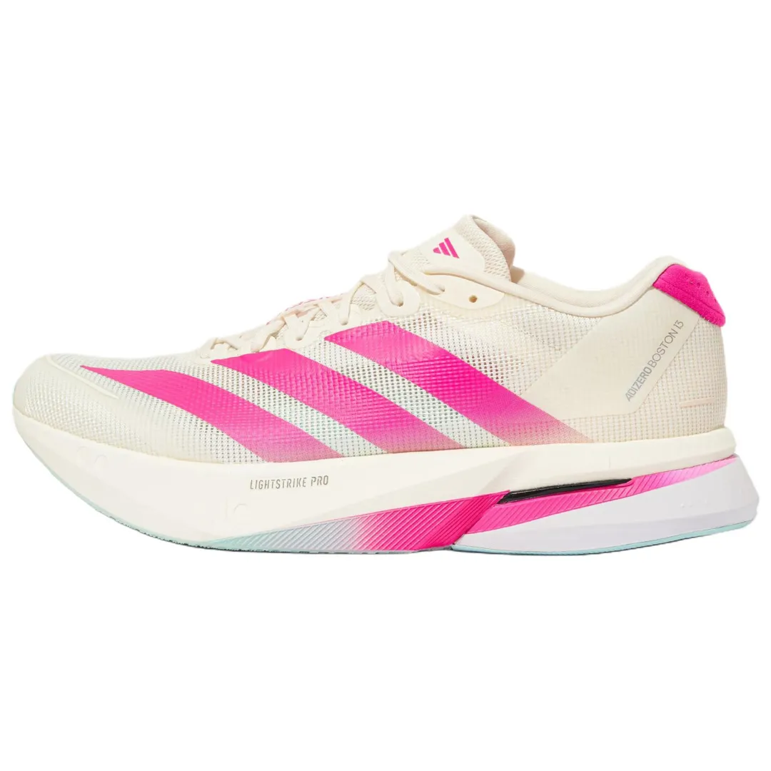 Adidas Adizero Boston 13 Training Racing Running Shoes Unisex Jade White