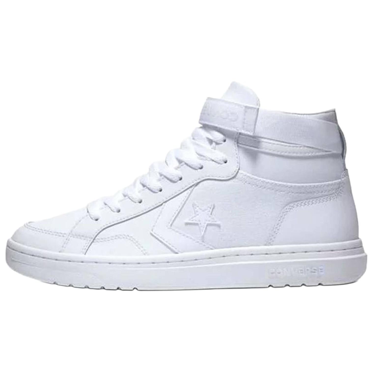 Converse Pro Blaze V2 Abrasion Resistant Mid top Casual Shoes Men's White
