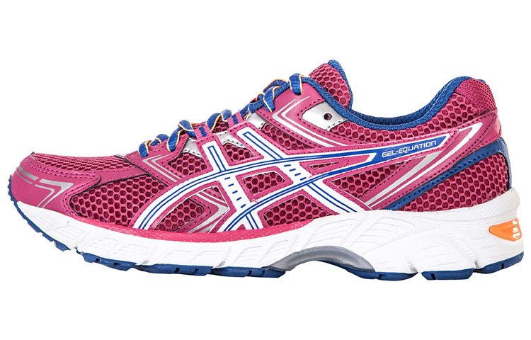 ASICS Gel Equation 7 Running Shoes Women's Low Top Pink/Blue