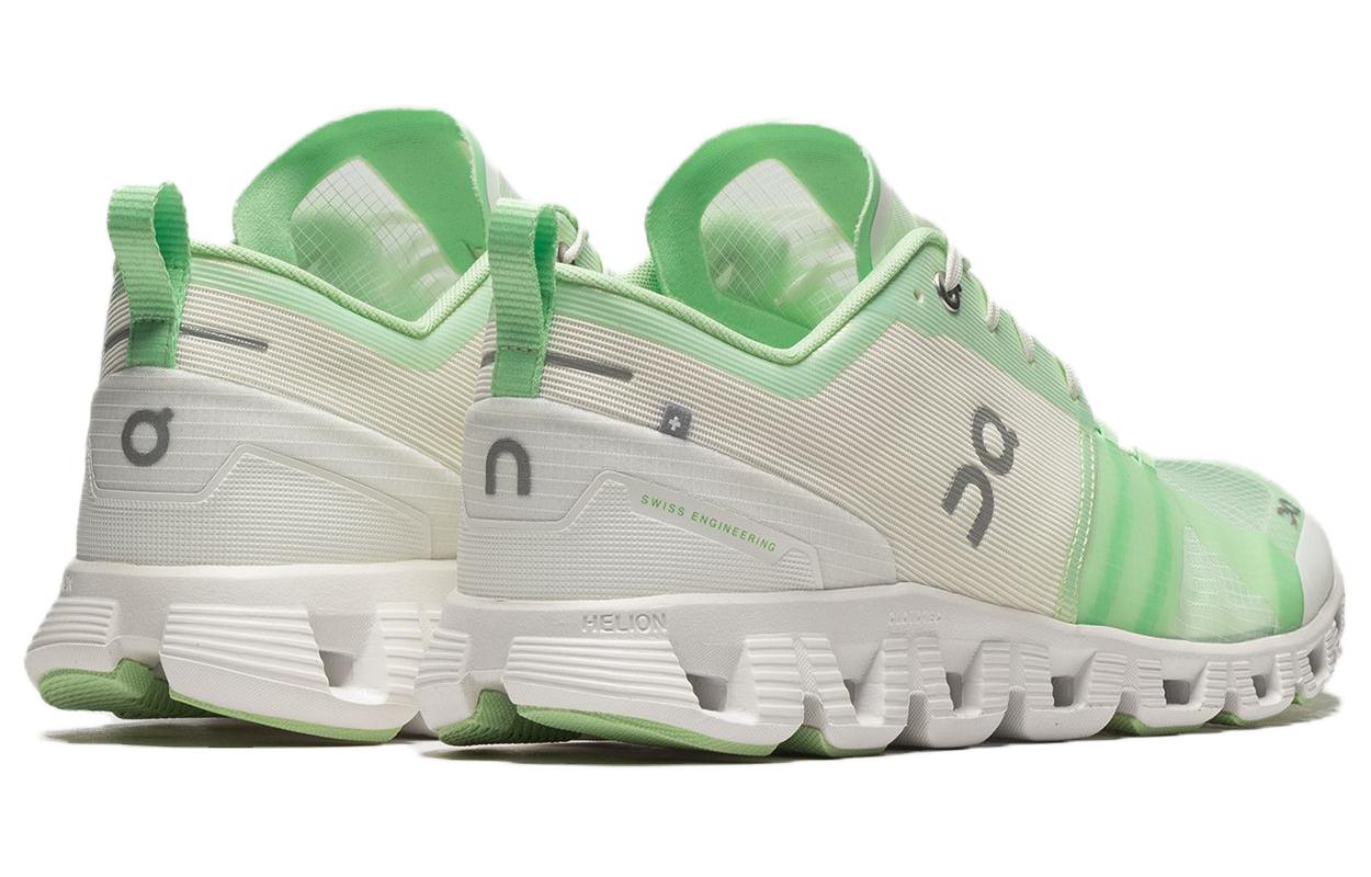 On Cloud X Shift Abrasion Resistant Low top Running Shoes Women’s Beige Green