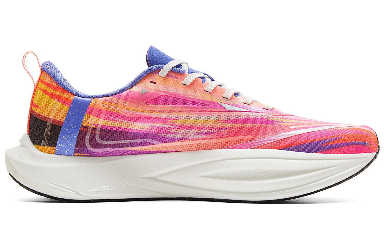 PEAK Cushioning Slip Resistant Abrasion Resistant Low top Running Shoes Men’s Rose Red Heather