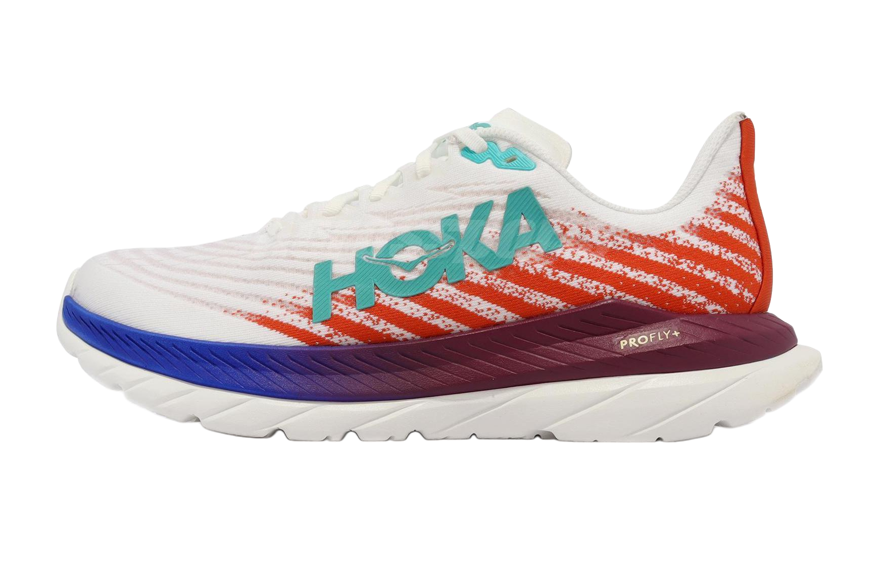 HOKA ONE ONE Mach 5 Wide ‘White Fire Red’ Women’s