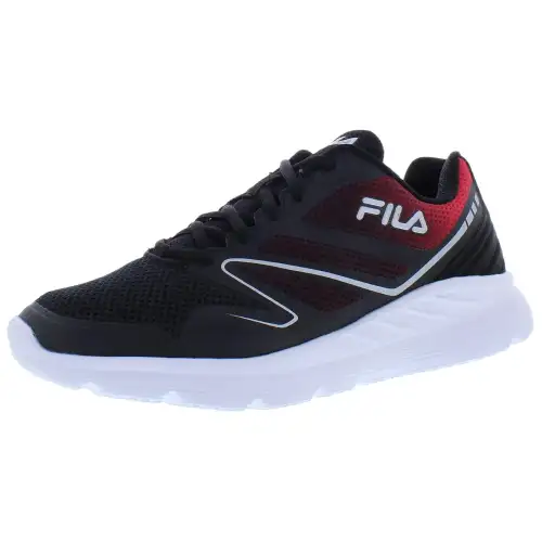 FILA Memory Panorama 8 Abrasion Resistant Abrasion Resistant Low top Casual Running Shoes Men's Black