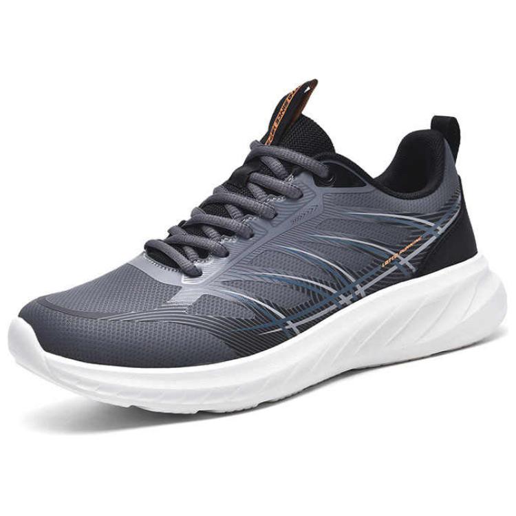 LOTTO Sportlife Non Slip And Waterproof Low top Casual Running Shoes Men’s Gray White