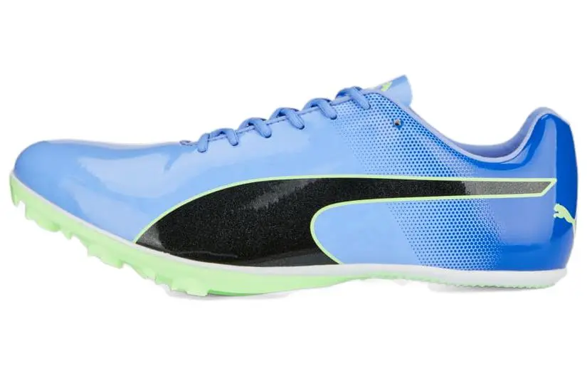 PUMA Evospeed Sprint 14 Cushioning, Wear Resistant Low top Running Shoes Men's Blue Black