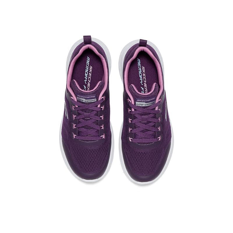 Skechers Women’s GO Mesh Cushioning Low top Running Shoes Women’s Dark Purple