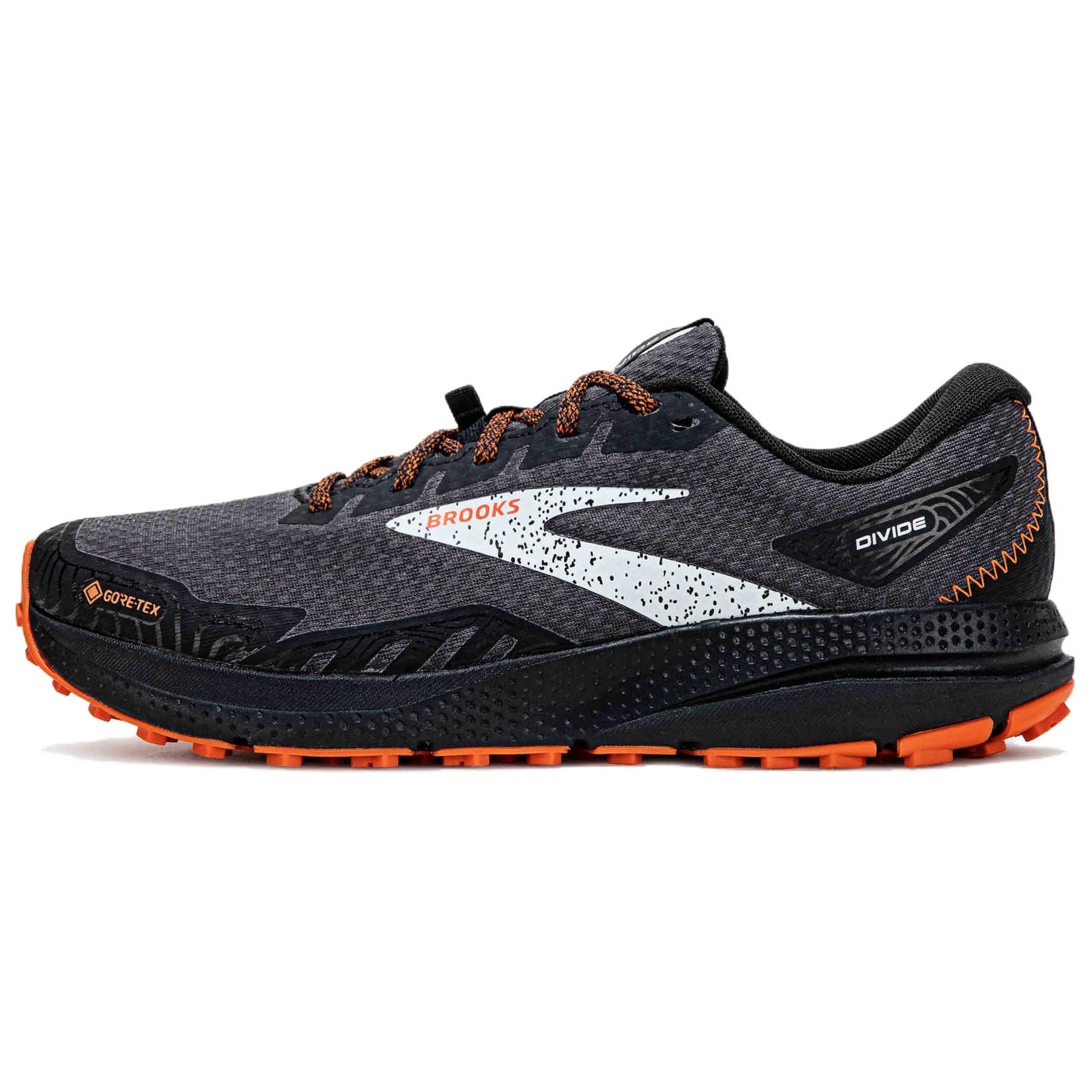 Brooks Divide Slip Resistant Low top Running Shoes Men’s Black Orange