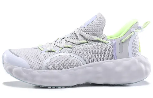 PEAK Taichi Cloud Running Shoes Men's Low Top Gray/White
