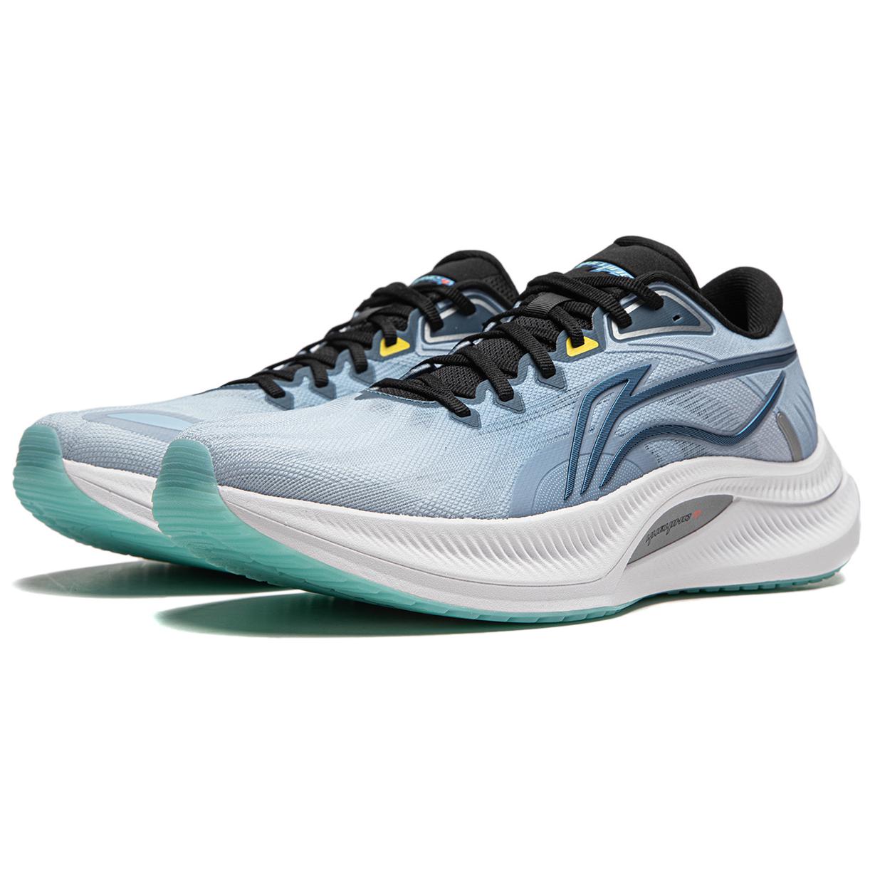 Li Ning Cushioning Slip Resistant Abrasion Resistant Breathable Support Rebound Low top Sprint Running Shoes Men’s