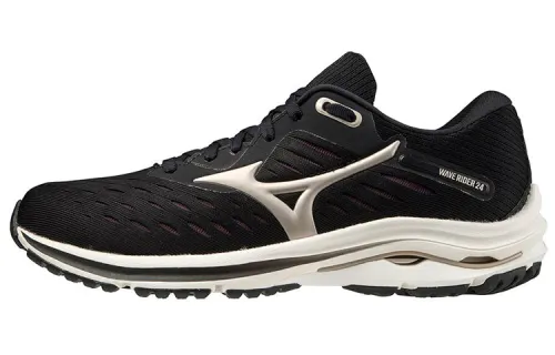 Mizuno Women's Wave Rider 24 'Black Gold' Women's