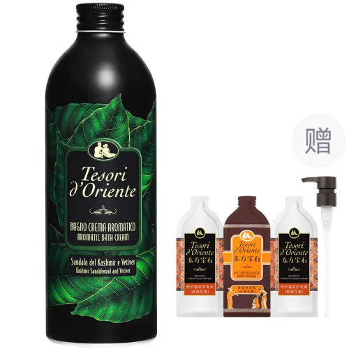 Perfumed soothing fragrant refreshing shower gel sandalwood, with gem