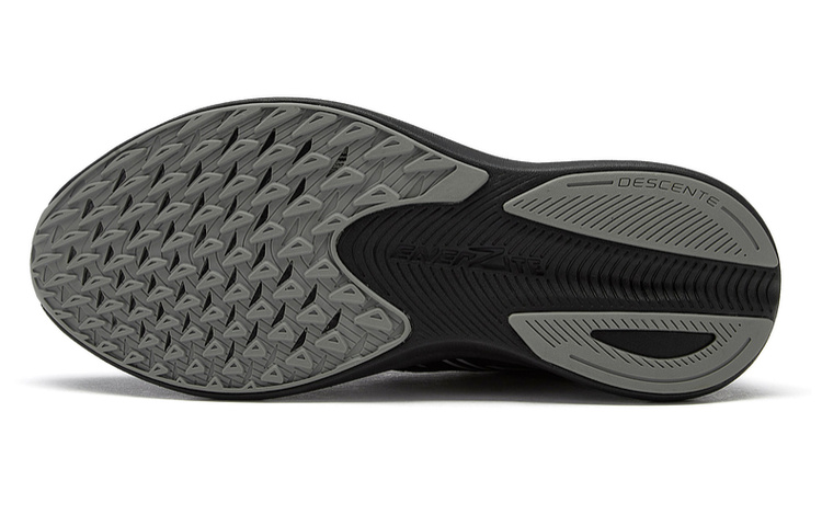 DESCENTE RUNNING Breathable And Resilient Low top Running Shoes Unisex Black