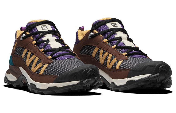 SALOMON Shelter Low Chocolate Brown Purple