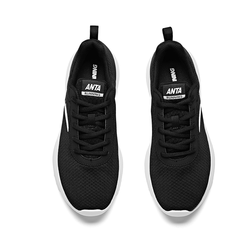 Anta Running Collection Polyester, Textile Cushioning Slip Resistant Abrasion Resistant Breathable Low top Casual