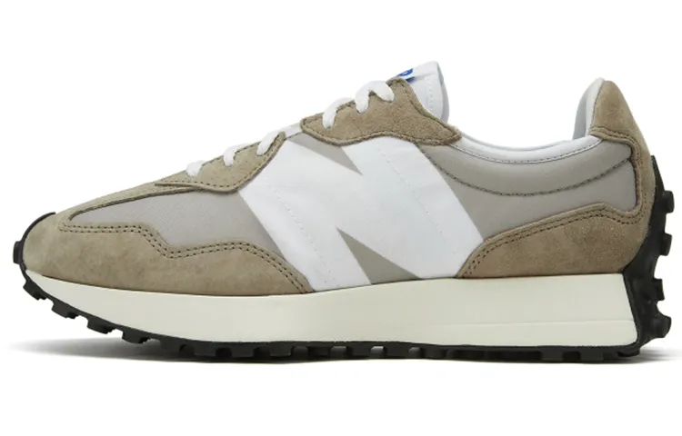 New Balance NB 327 Low top Casual City Commuting Running Shoes Unisex Brown Gray White